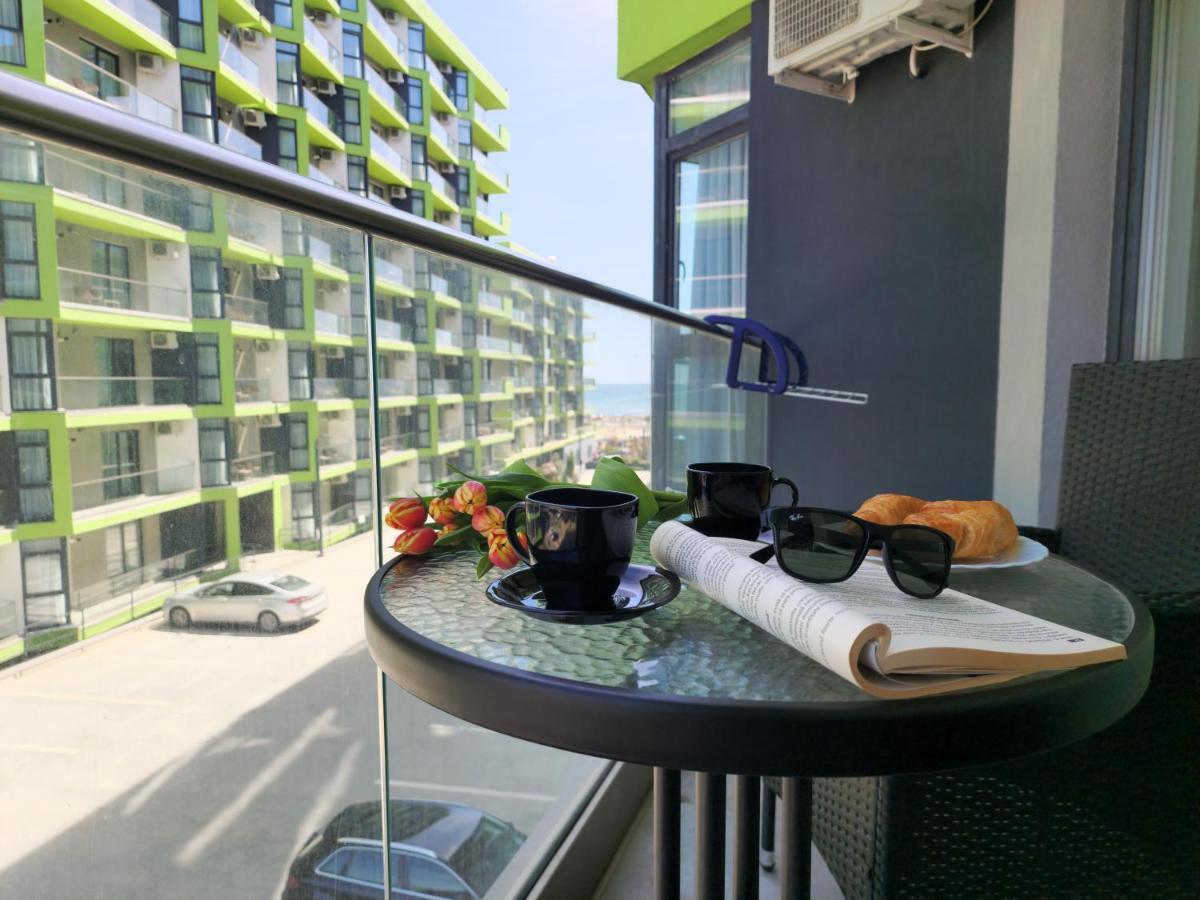 Cristalex Aparthotel & Spa Mamaia Nord 那沃达利 外观 照片