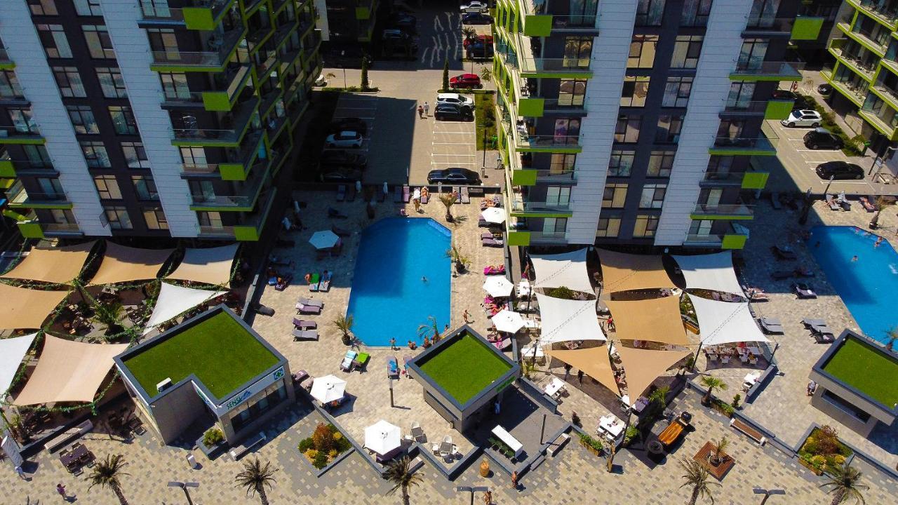 Cristalex Aparthotel & Spa Mamaia Nord 那沃达利 外观 照片