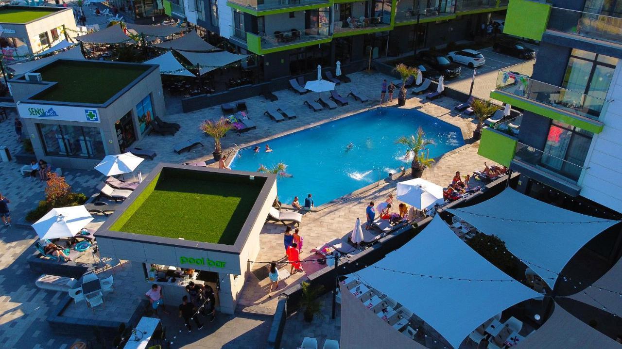 Cristalex Aparthotel & Spa Mamaia Nord 那沃达利 外观 照片